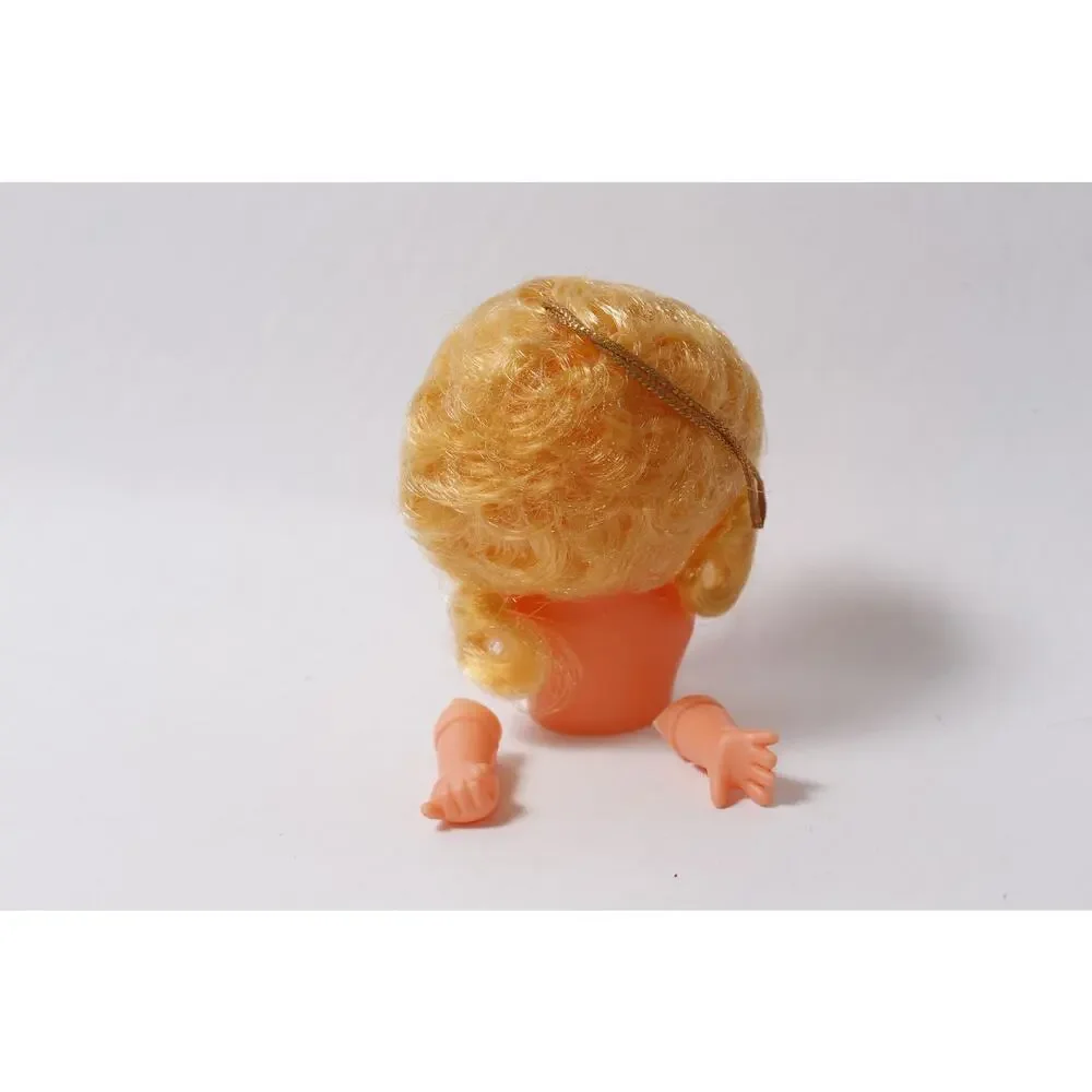 Doll Parts Japan Showa Retro Polly-chan Doll w Yellow Hair ~ 260817-WH 1014